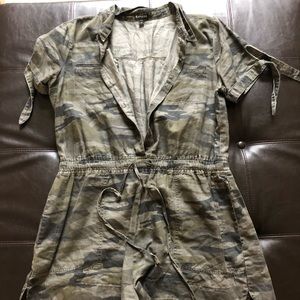 Camouflage romper